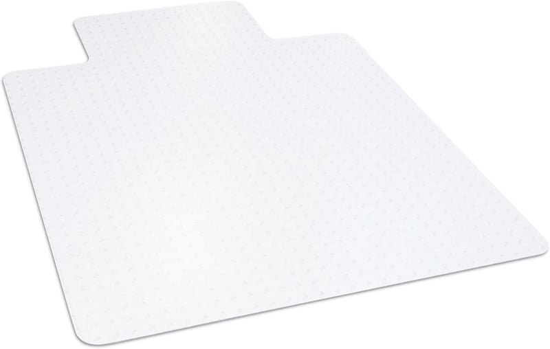 DIMEX Office Chair Mat for Low Pile Carpet with Lip, 36" x 48", Clear - Image 1