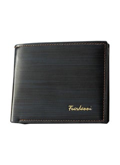 Vintage PU Leather Wallet Blue