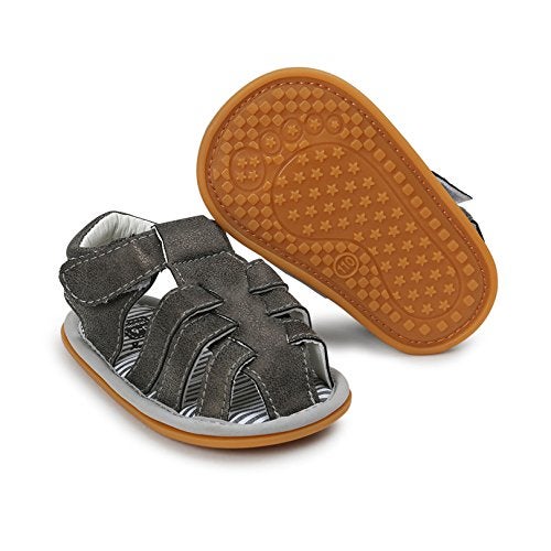 CoKate Baby Boys Girls Sandals Rubber Sole Outdoor First Walker Toddler Girls Boys Summer Shoes - Image 5