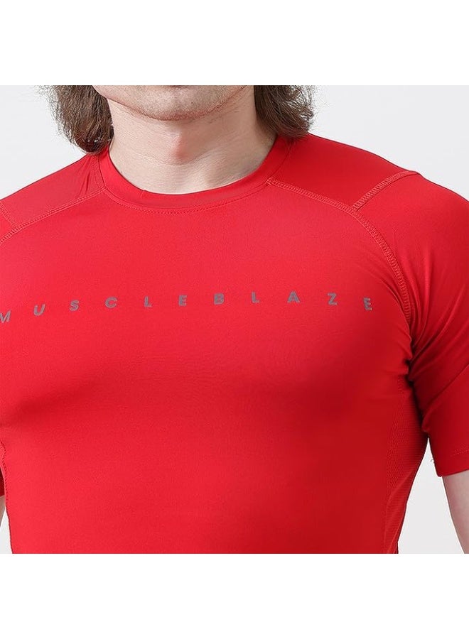 MuscleBlaze Half Sleeve Air Tech Compression MuscleTee for Men-M - Image 3