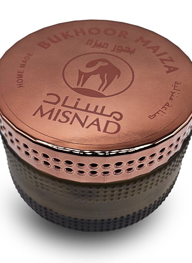 MISNAD BUKHOOR MAIZA - Premium 105 gm Arabic Incense for Rich, Long-lasting Fragrance
