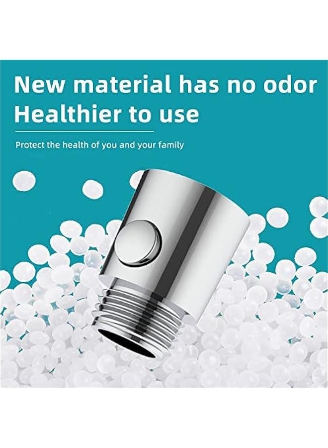 Shower Head Shut Off Valve, on Type Shower Flow Control Valve with G1/2 Universal Size for Shower Arm and Hose or Bidet Sprayer - Image 3