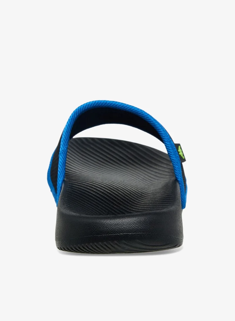 Kappa Black Boys Slip-On Slides for Men | Best Price UAE