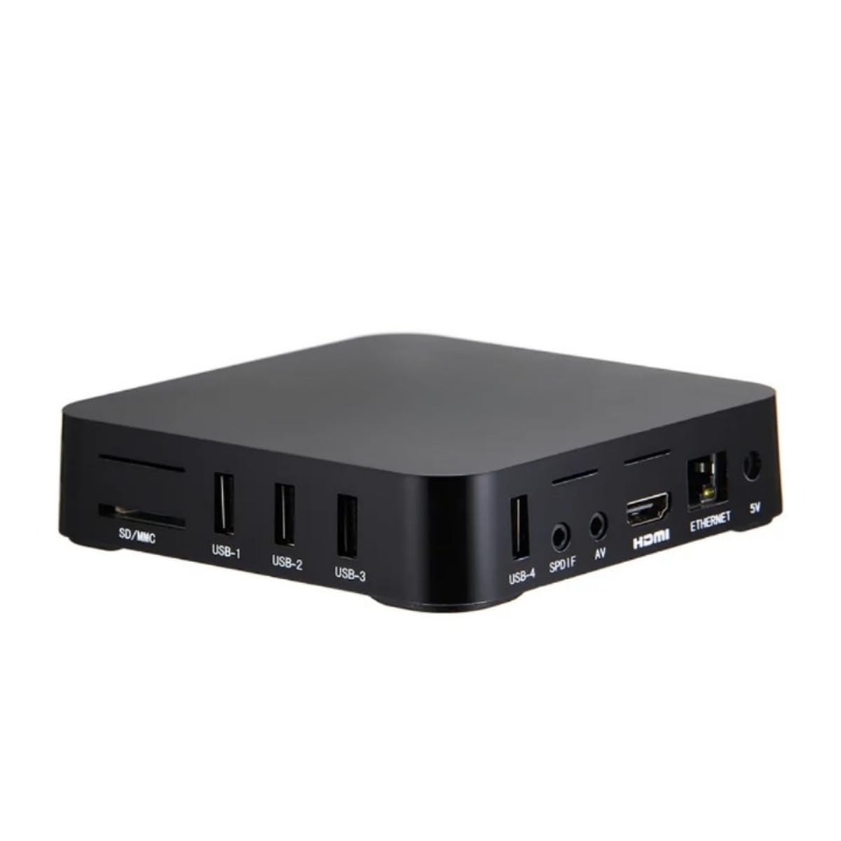 Derovan Android 14 8K Ultra HD Smart Streaming Box – 8GB RAM, 128GB Storage, Google TV Interface, Built-In Chromecast, Dolby Audio, Voice Remote, Dual-Band Wi-Fi & Bluetooth
