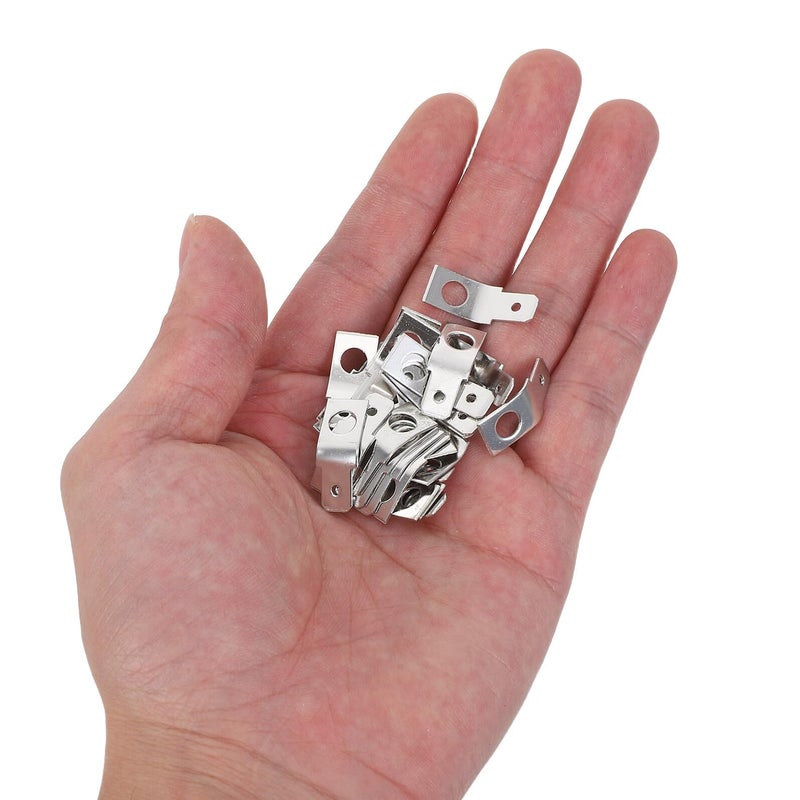 Brass Electrical Connectors 100pcs 1 4 Inch Male Spade Non Insulated Quick Disconnect Terminals - Image 5