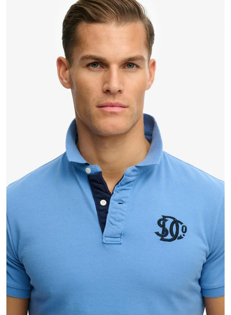 Superdry  Pique Monogram Polo Shirt for Men | Best Price UAE