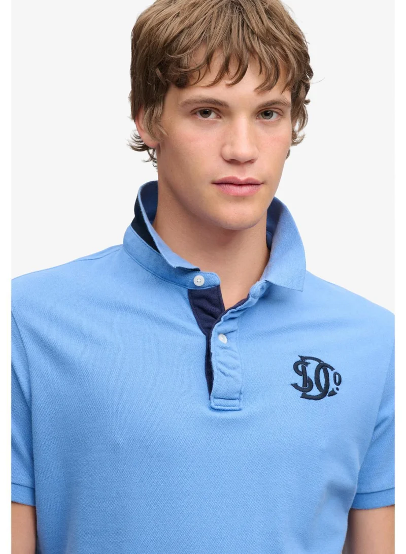 Superdry  Pique Monogram Polo Shirt for Men | Best Price UAE