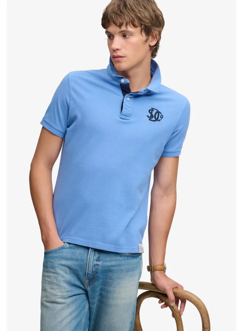 Superdry  Pique Monogram Polo Shirt for Men | Best Price UAE