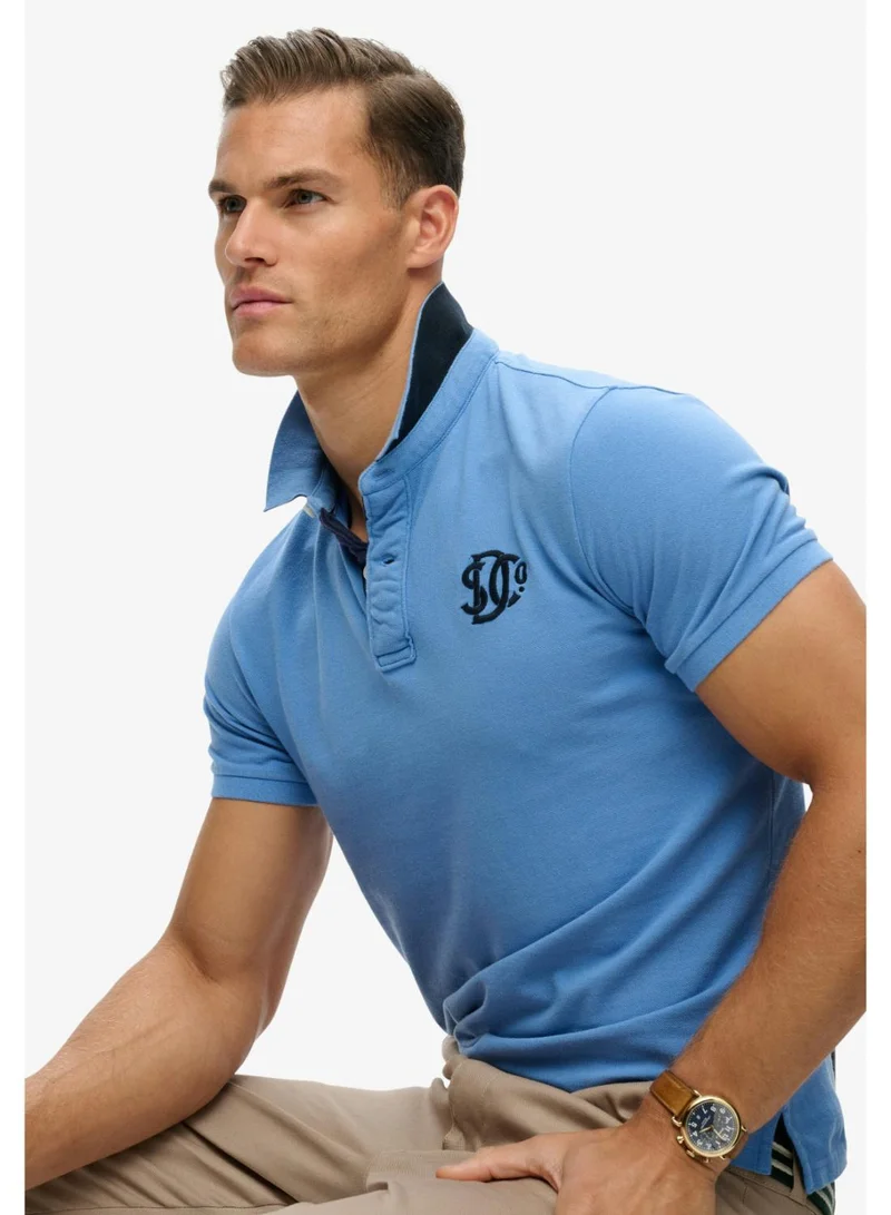Superdry  Pique Monogram Polo Shirt for Men | Best Price UAE