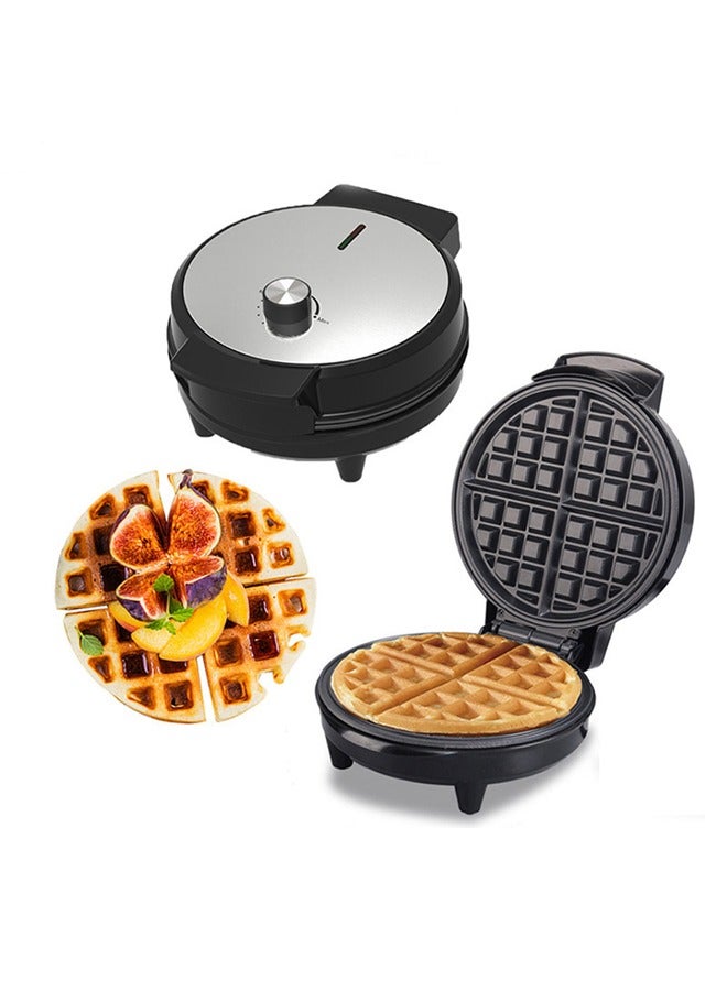 general Home Round Waffle Maker Breakfast Bread Maker Sandwich Maker Seven-speed Adjustable Temperature Control Electric Baking Pan  - Image 3