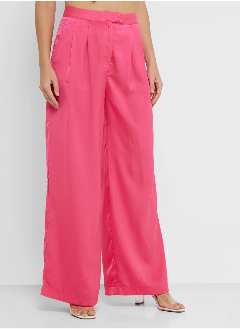Ginger Cotton Waistcoat Vest & Relaxed Pant Coord Set
