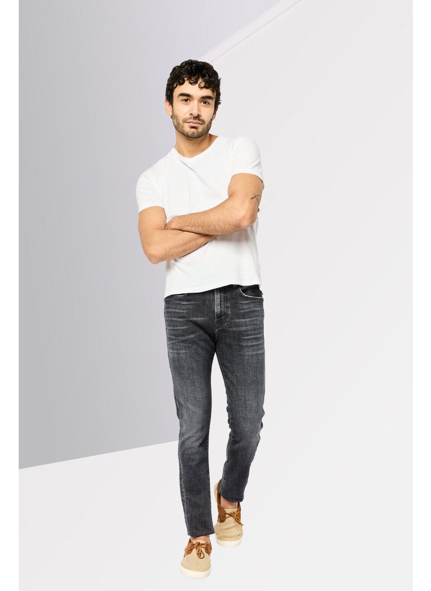 DIESEL - Men 1983 Skinny Fit Washed Stretchable Jeans, Washed Black - Image 1