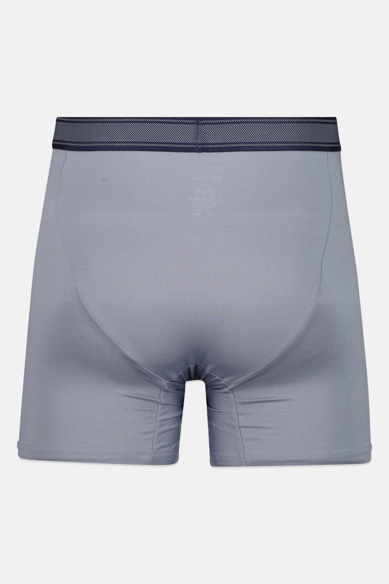 Pajar Men 3 Pieces Brand Logo Boxer Brief, Navy  - Image 4