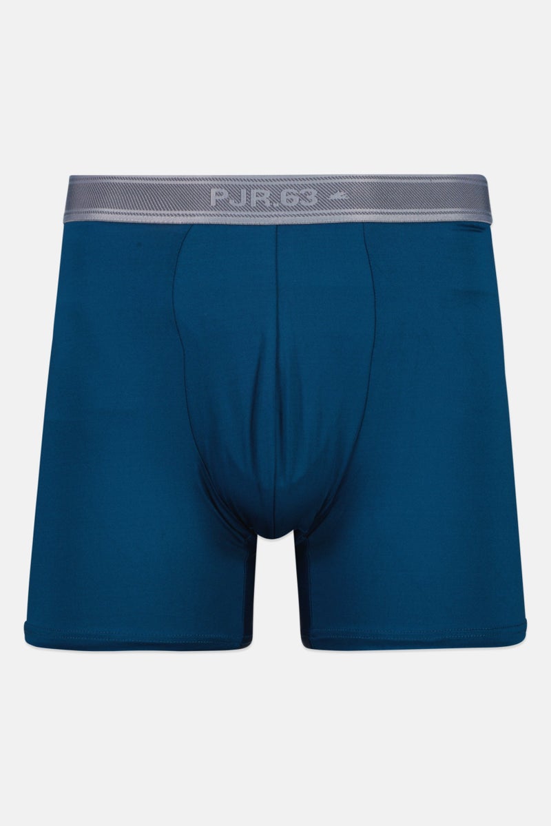 Pajar Men 3 Pieces Brand Logo Boxer Brief, Navy  - Image 3