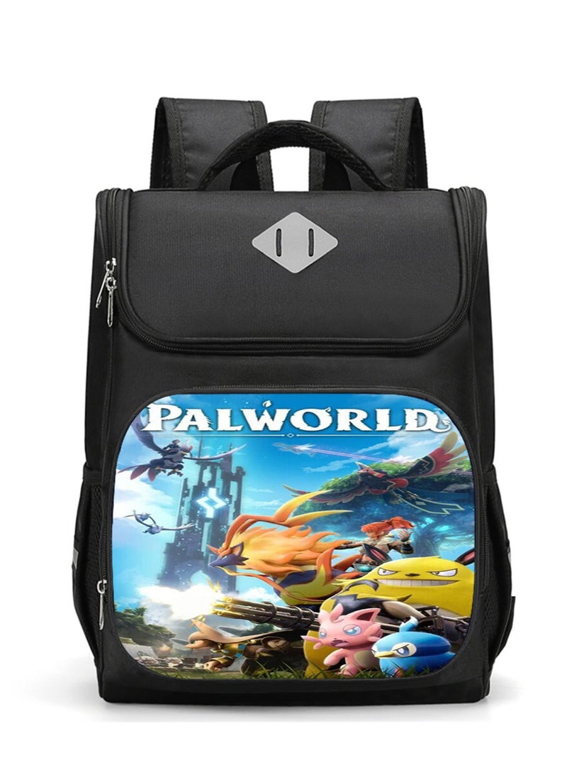 حقيبة ظهر إبداعية للطلاب من Games Palworld ذات سعة كبيرة - Image 1