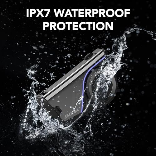 Sena 60S Motorcycle Communication Headset with WAVE, Mesh, and Bluetooth Intercom, 2nd Generation SOUND by Harman Kardon, Dual Pack - Image 4