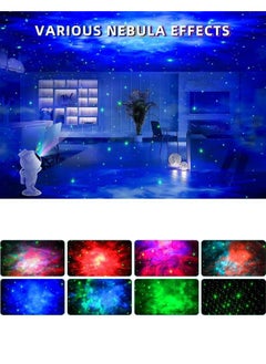 Oasisgalore Astronaut Light Projector Galaxy Projector for Bedroom Star Projector with Moon Lamp Night Light for Kids Room Decor Party and Gift  - Image 5