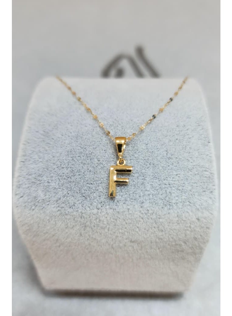 روبي آرت الذهب قلادة من الذهب الخالص عيار 18 قيراطًا للنساء - لمعان فاخر وتصميم أنيق - 0.49 جرام - Image 2