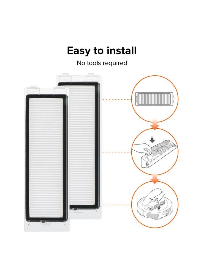 roborock 2 Pack Washable Filter for Q Revo Robot Vacuum Cleaners Only, High-Efficiency Filters Replacement Parts - Image 3