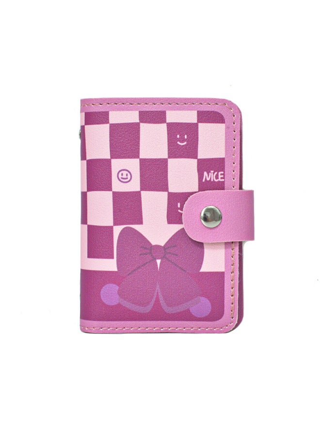 Girl's Card Holder Large Capacity Multi-position Driving Id Card Holder Style Cute Small And Exquisite High-end Sense Card Holder