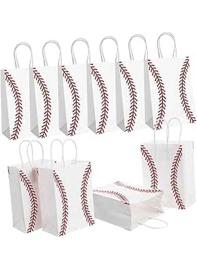 SUPVOX 12 Pack Birthday Gift Bags with Handles for Party Favors Sports Events - Image 1