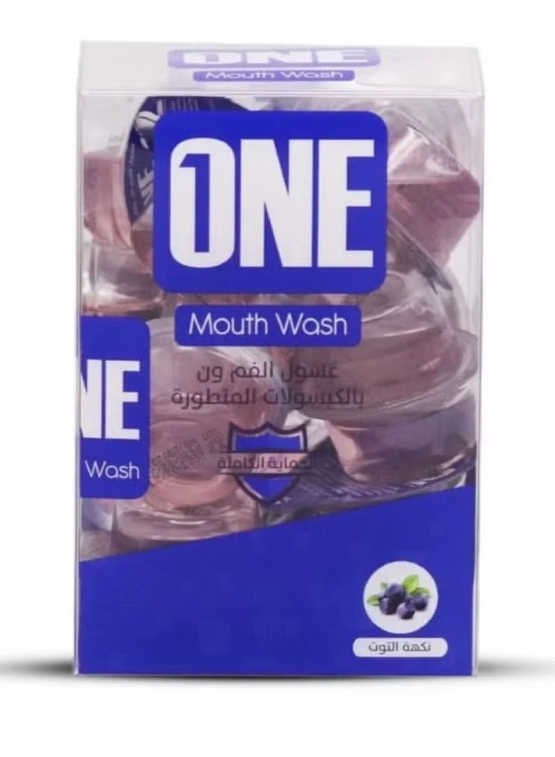 One Advanced Capsule Mouthwash with Berry Flavor 20 Capsule 15 Ml - Image 1
