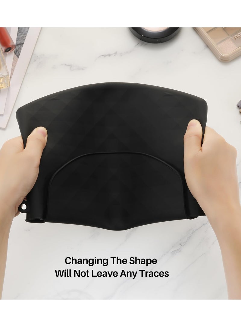 Generic - Eco-Friendly Silicone Makeup Bag for Women, Travel Toiletry Organizer, Essential Travel Accessories for Business and Leisure - Image 1