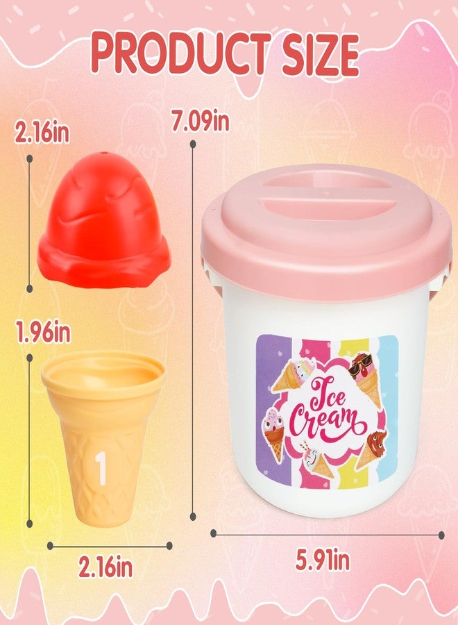 Fegalop Ice Cream Toy Counting and Color Sorting Set for Toddlers, Montessori Preschool Kindergarten Learning Activities Fine Motor Skill Toys, Number Math Games Learning Toy Gifts for Kids Boys Girls Age 3-5 - Image 3