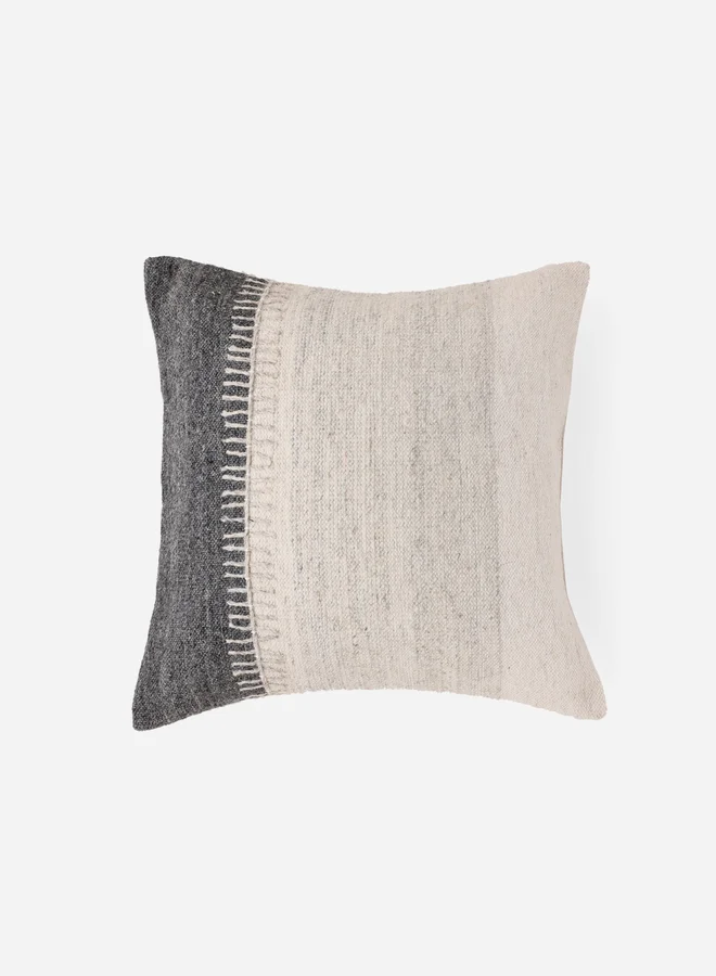 sanskrutihomes sanskrutihomes Plain Organic Cotton Cushion Cover - 45x45cm