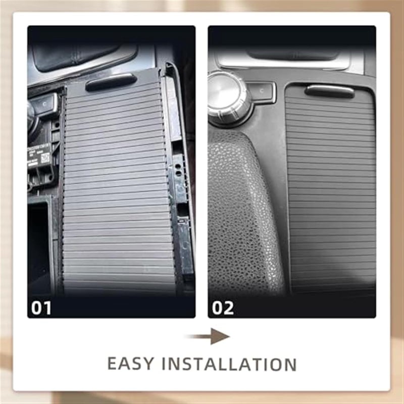 Wivplex Center Console Roller Shutter for C-Class and E-Class - Image 5