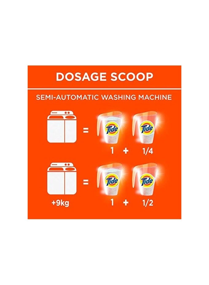 Tide Automatic Laundry Detergent Powder Original Scent, 2 x 9 Kg - Image 4