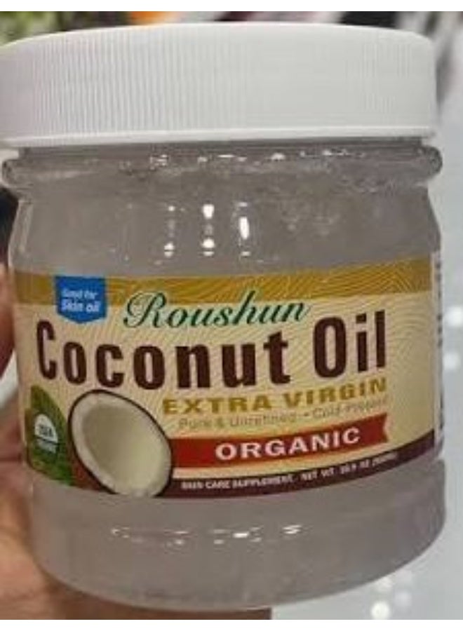 Roushun Extra Virgin Coconut Oil 500ml - Image 2