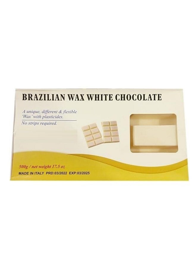 SKINPLUS Women Brazilian White Chocolate For Face Wax 500Gm  - Image 1