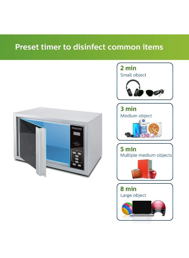 Philips Uv-C Disinfection System Iisc Boston University And Intertek Certified For Quick Disinfection Of Viruses Within Minutes 30L Capacity Stainless steel 5kg - Image 4