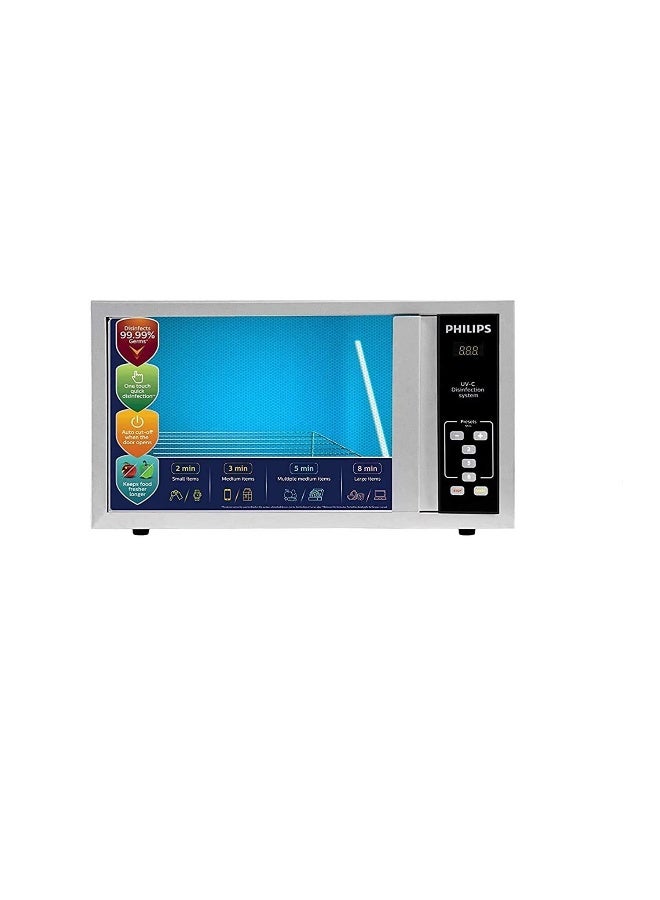 Philips Uv-C Disinfection System Iisc Boston University And Intertek Certified For Quick Disinfection Of Viruses Within Minutes 30L Capacity Stainless steel 5kg - Image 3