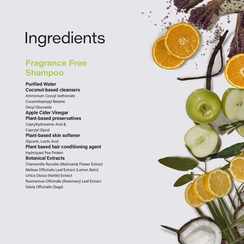 Phillip Adam Fragrance Free Shampoo - Sulfate Free and Paraben Free - For All Types of Hair - Balance pH of Hair and Scalp - 33.8 Ounce - Image 2