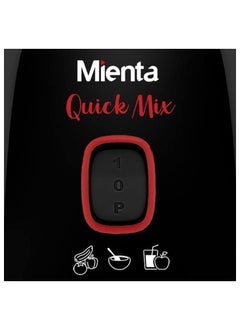 Mienta Electric Blender With 2 Mills, 1.5 Liter, 400 Watt,  - Image 4