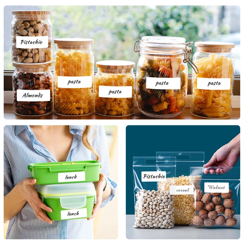 Yeachlaing Removable Freezer Labels, Date Label 1x3 Inch Food Storage Stickers, Waterproof Oil Resistant Easy Clean Leaves no Residue 250 Total Per Roll,2 Rolls - Image 5