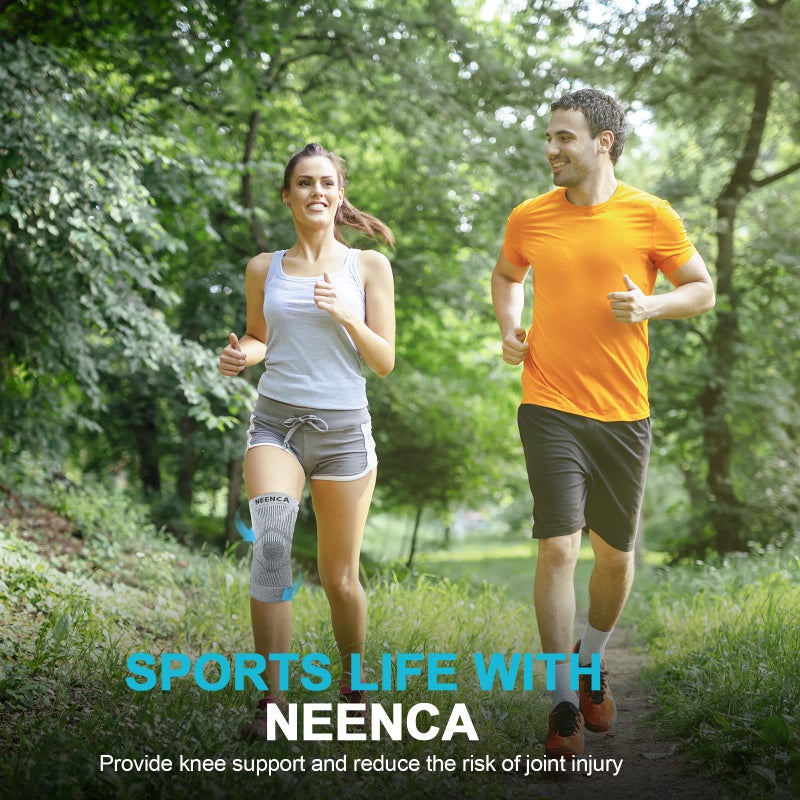 NEENCA Knee Sleeve â€“ Knee Braces for Knee Pain, Joint Pain Relief, Swelling, Inflammation Relief, and Circulation, Knee Support for Women and Men - Image 4