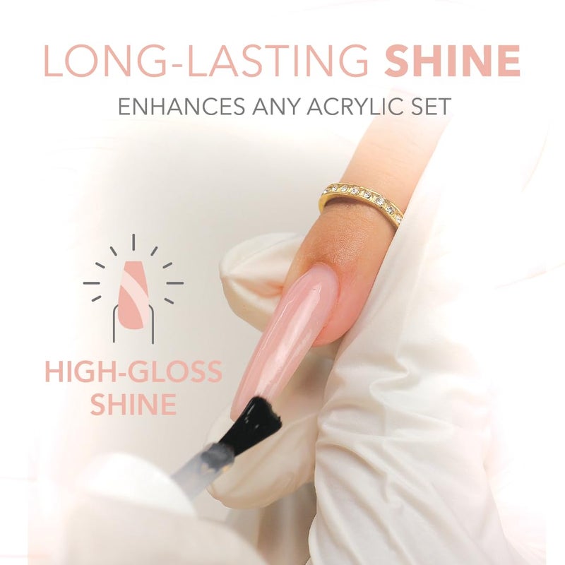 KIARA SKY Acrylic Top Coat 0.5 Fl Oz - Image 4