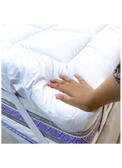 Mattress Topper Fiber Size 190 × 195 × 8 cm - pzsku/ZDDDAE1771754C0A42558Z/45/_/1716724176/15390506-3eb3-4f51-a426-9601b86bd385