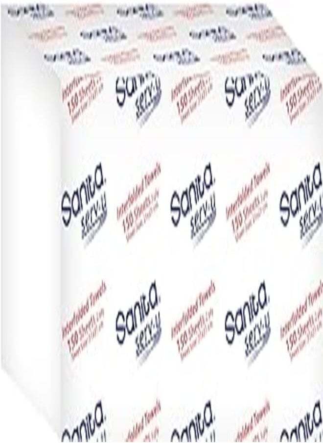 Sanita Sanita Serv u 150 Sheets Interfold Pearl towel tissue 