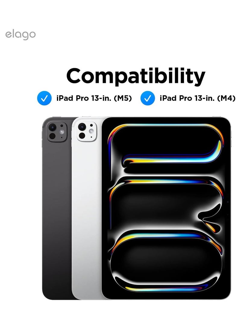 Elago حافظة مغناطيسية لجهاز iPad Pro 13 بوصة (2024) M4 - رمادي داكن مع وظيفة النوم التلقائي والاستيقاظ - Image 2