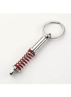 Car Modification Keychain Shock Absorber Charms Red