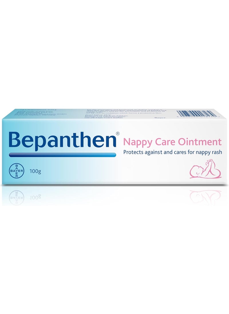 Bepanthen Bepanthen Protective Baby Ointment, Protects Against and Cares for Nappy Rash, 100g  - Image 1