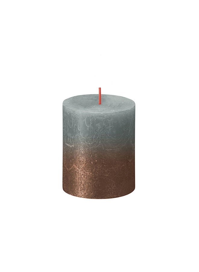 BOLSIUS Eucalyptus Sunset Small Rustic Pillar Candle 