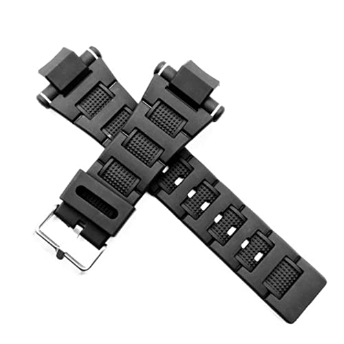 DBLACK ''CDS18'' Resin Watch Strap (Black) // Replacement Band for Casio G-Shock GST-8600 Model Watch Only (Black Matte) - Image 1