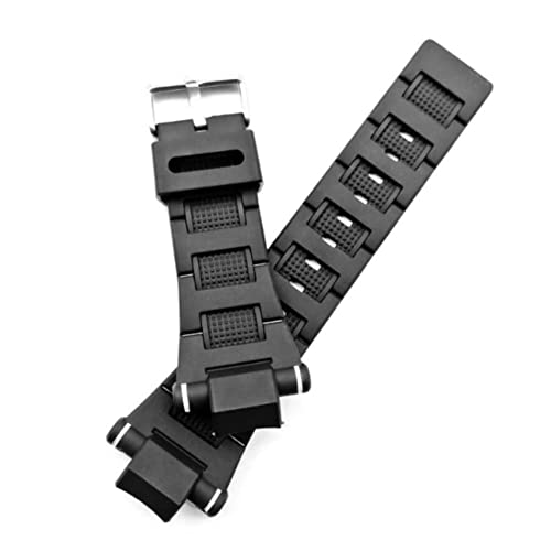 DBLACK ''CDS18'' Resin Watch Strap (Black) // Replacement Band for Casio G-Shock GST-8600 Model Watch Only (Black Matte) - Image 4