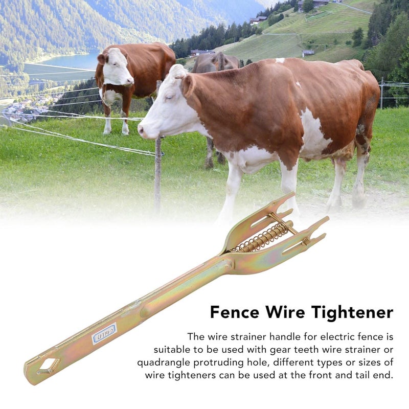 Electric Fence Strainer Handle Steel Tightener Tool MLD LFT14 1 For Husbandry Pasture - Image 3