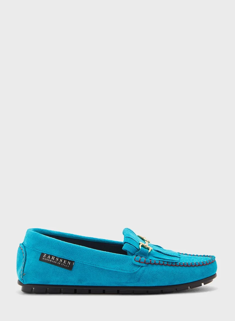 ZARSSEN Aqua Za Moccasins
